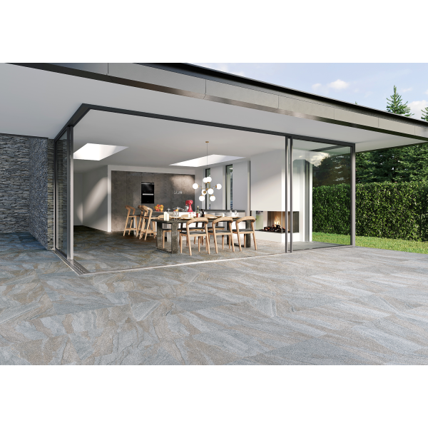 Керамограніт TEO Ceramics Slate Grey F PC R Sugar 60*120 см сірий3