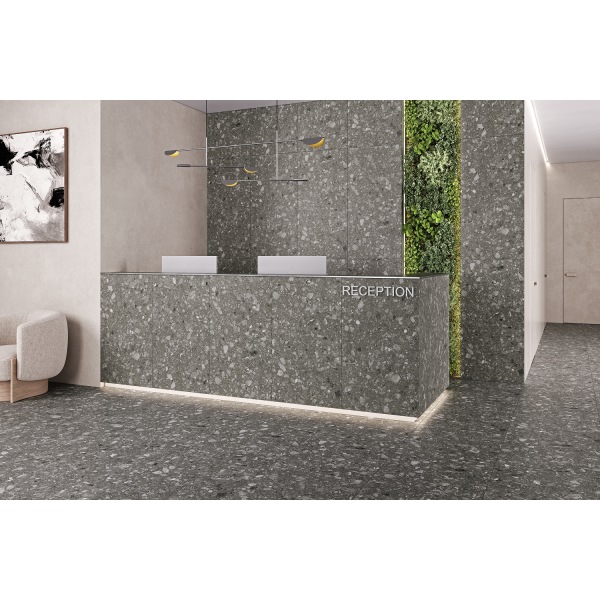 Керамограніт TEO Ceramics Terra Anthracite F PC Sugar Rec 60*120 см сірий3