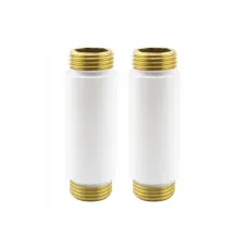 Удлинитель ЗЗ (1/2" x 1/2") 50 mm, белый (2 шт)1