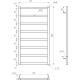 Сушка для рушників Lono (2806)3