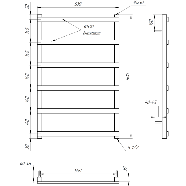 Сушка для рушників Basis Light4
