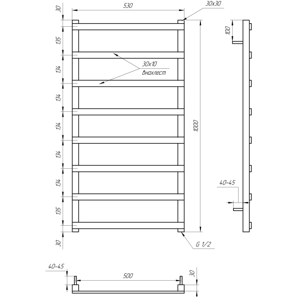 Сушка для рушників Basis Light5