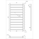 Полотенцесушитель Flat (1204)6