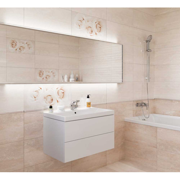 Плитка стінова Camelia Cream 29,7x60 код 2723 Опочно5
