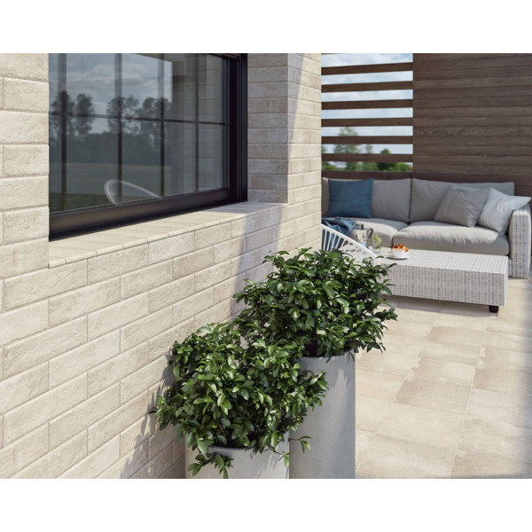 Сходинка з капіносом кутова Scandiano Beige 33x33 код 6966 Ceramika Paradyz3