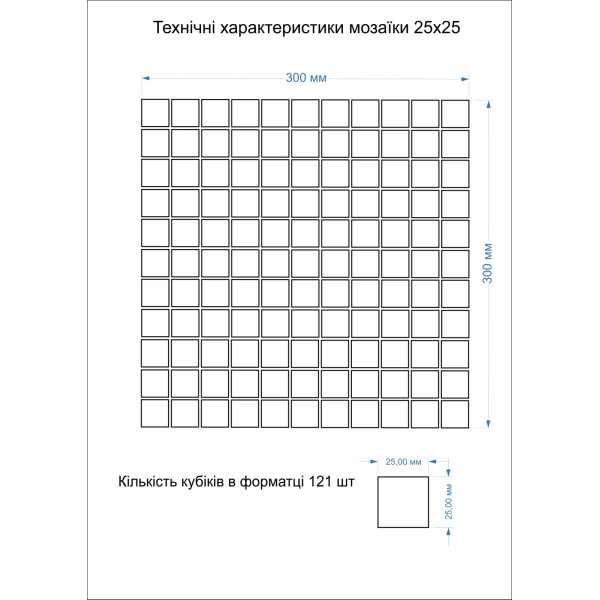 Мозаика GM 8008 CC Вlack-Ceramik Black 300x300x8 Котто Керамика5