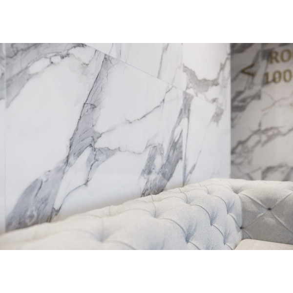 Плитка керамогранітна Calacatta White POL 597x597x8 Cerrad4