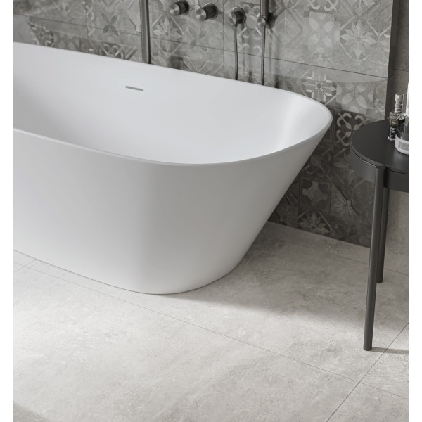 Плитка керамогранітна Softcement White RECT 597x1197x8 Cerrad3