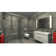 Плитка керамогранітна Newstone Graphite 598x1198x8 Opoczno2