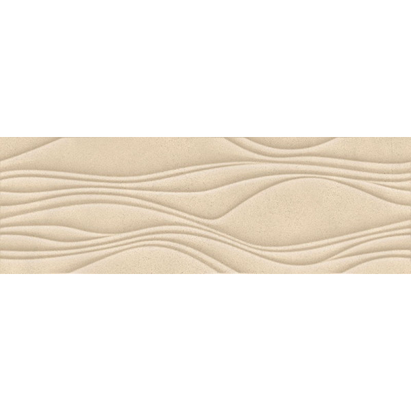 Плитка стінова Serene Beige RECT STR 250x750x9 Paradyz1