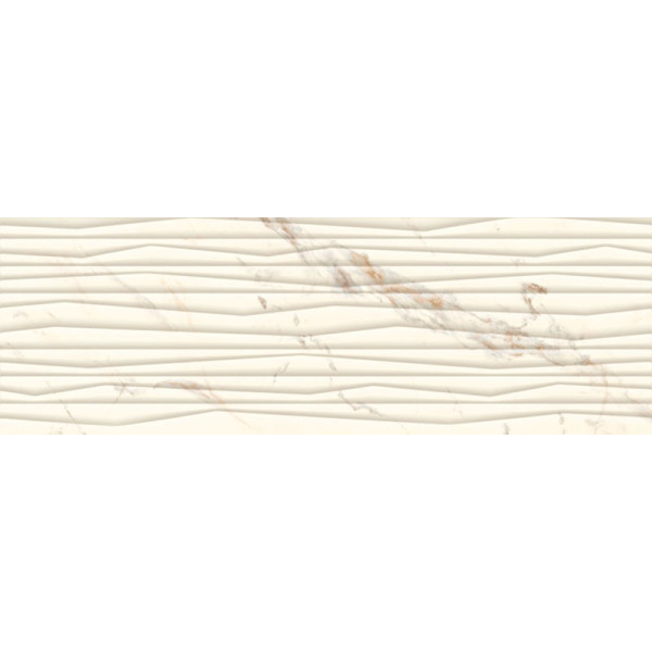 Плитка стінова Serene Bianco RECT STR 250x750x9 Paradyz1