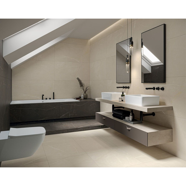 Плитка керамогранітна Linearstone Brown RECT 598x598x9 Paradyz3