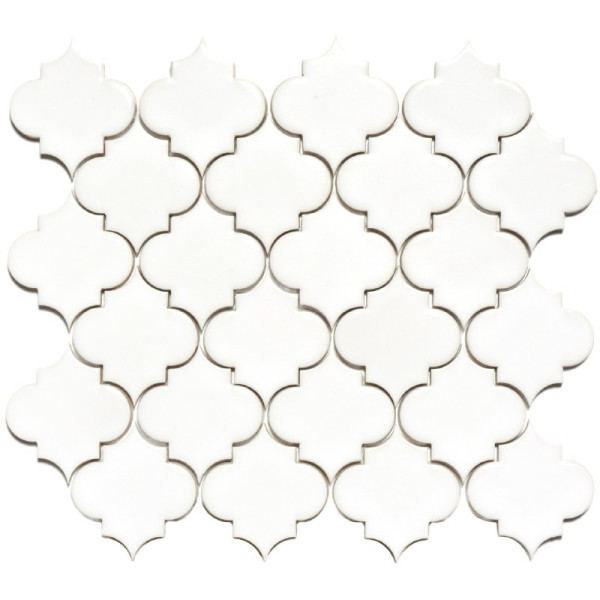 Мозаика ARABESKA A 6024 White 270х300х9 Котто Керамика1