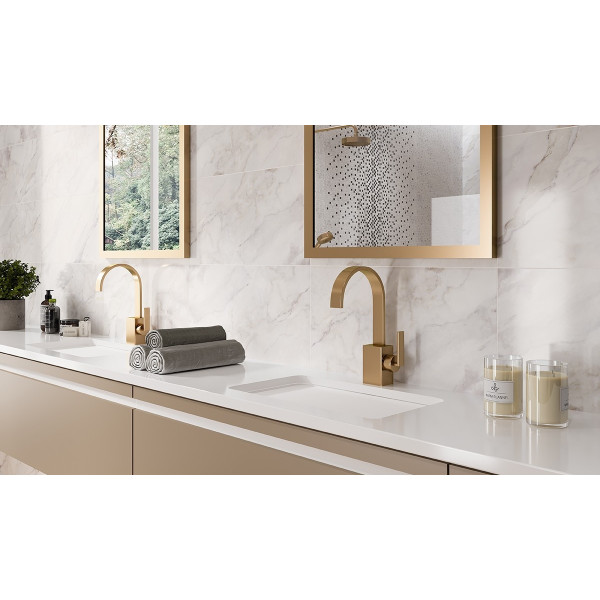 Плитка стеновая Olimpia White GLOSSY 297x600x9 Opoczno4
