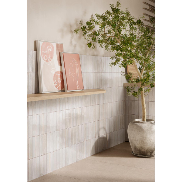 Плитка керамогранитная R8FM Look Bianco 60x240x10 Ragno4