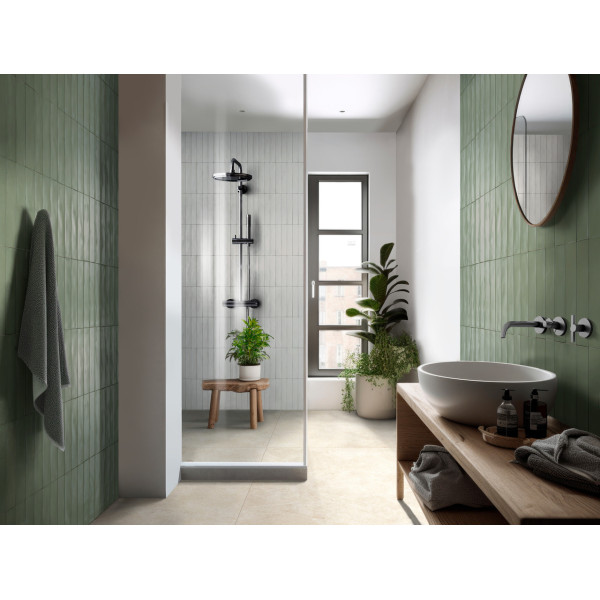 Плитка стеновая RCGF Wish Green Semimatt 53x300 Ragno3