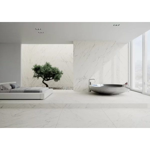 Плитка керамогранітна Elite White RECT POL 598x1198 Paradyz3