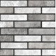 Плитка стеновая KB2010 Klinker Brick Серый Slim 60x205x6 Golden Tile1