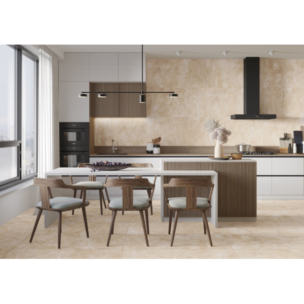 Плитка керамогранітна Rush Beige RECT 597x597 Ceramika Gres3