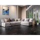 Плитка керамогранітна MPС580 Marmo Perlanera Чорний RECT 600x600x8 Golden Tile2
