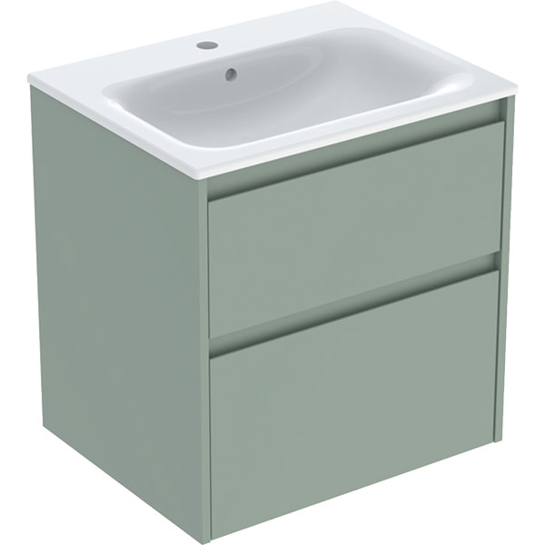 Шкафчик с умывальником 60 Selnova Square Slim rim 504.138.IK.1 Geberit1