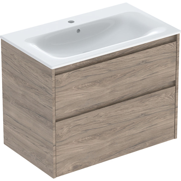 Шкафчик с умывальником 60 Selnova Square Slim rim 504.139.JR.1 Geberit1