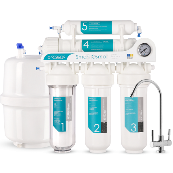 Organic Smart Osmo 5 — система обратного осмоса1