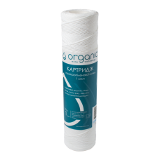 Картридж Organic 2,5 х 10, 1 мкм нитчастый для для механической очистки воды1